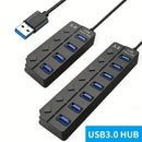 HUB USB 4 ou 7 entradas com Indicador de LED