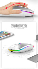 Mouse Sem Fio - Bluetooth 2.4g