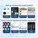 Smartwatch Bluetooth LAXASFIT